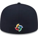 cappello-piatto-blu-navy-chiuso-59fifty-great-britain-2026-world-baseball-classic-di-new-era