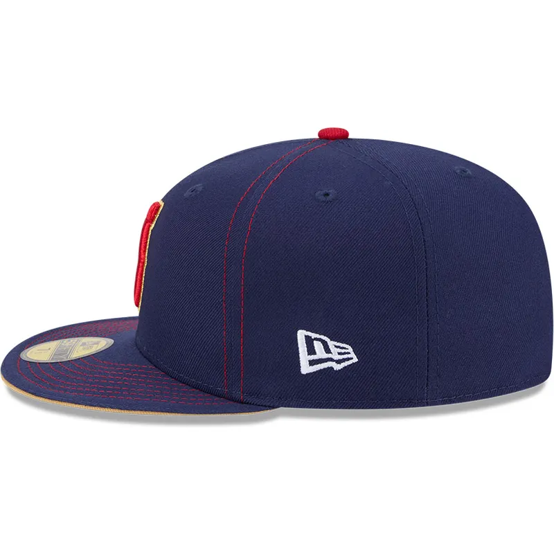 casquette-plate-bleue-marine-ajustee-59fifty-japan-2026-world-baseball-classic-new-era