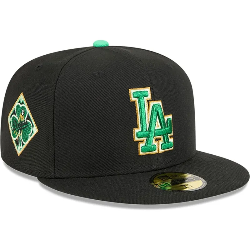 epci-plata-negru-fitted-59fifty-saint-patrick-s-day-de-los-angeles-dodgers-mlb-de-new-era