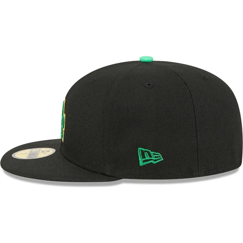 svart-platt-keps-justerad-59fifty-saint-patrick-s-day-los-angeles-dodgers-mlb-fran-new-era