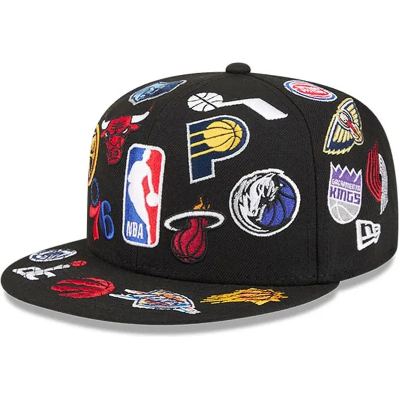 new-era-flat-brim-59fifty-all-over-nba-black-fitted-cap