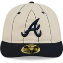 bojd-beige-justerad-keps-59fifty-retro-crown-linen-fran-atlanta-braves-mlb-av-new-era