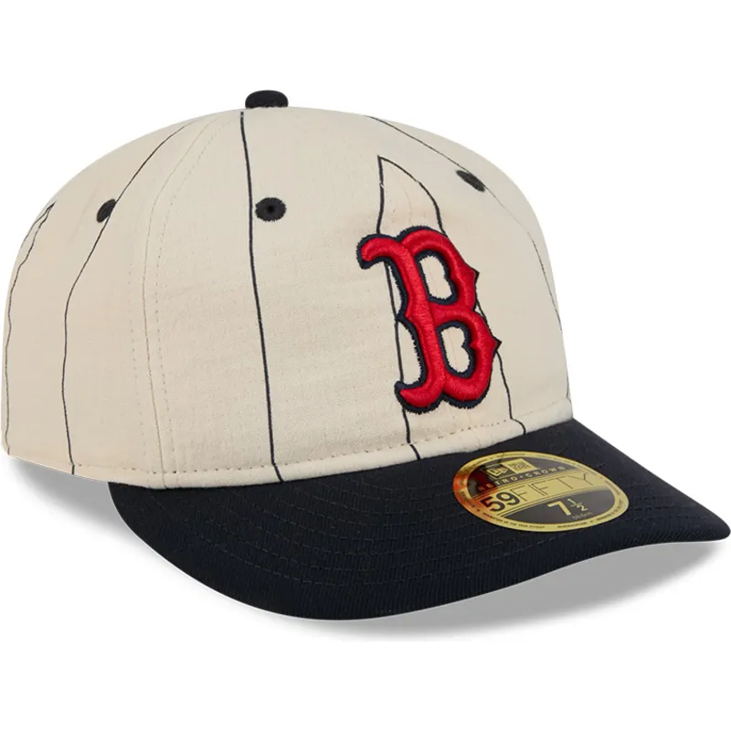 bezowa-dopasowana-czapka-z-zakrzywionym-daszkiem-59fifty-retro-crown-linen-boston-red-sox-mlb-new-era