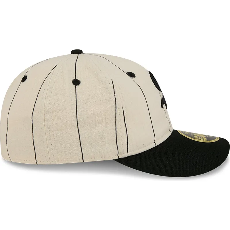 epci-plata-bej-fitted-59fifty-retro-crown-linen-de-chicago-white-sox-mlb-de-new-era