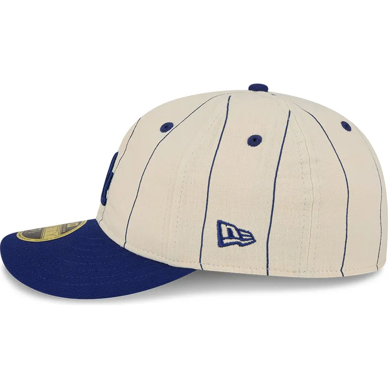 cap-curbata-beige-ajustada-59fifty-retro-crown-linen-de-los-angeles-dodgers-mlb-de-new-era