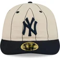 bezowa-dopasowana-czapka-z-zakrzywionym-daszkiem-59fifty-retro-crown-linen-new-york-yankees-mlb-new-era