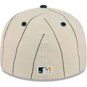gorra-curva-beige-ajustada-59fifty-retro-crown-linen-de-oakland-athletics-mlb-de-new-era
