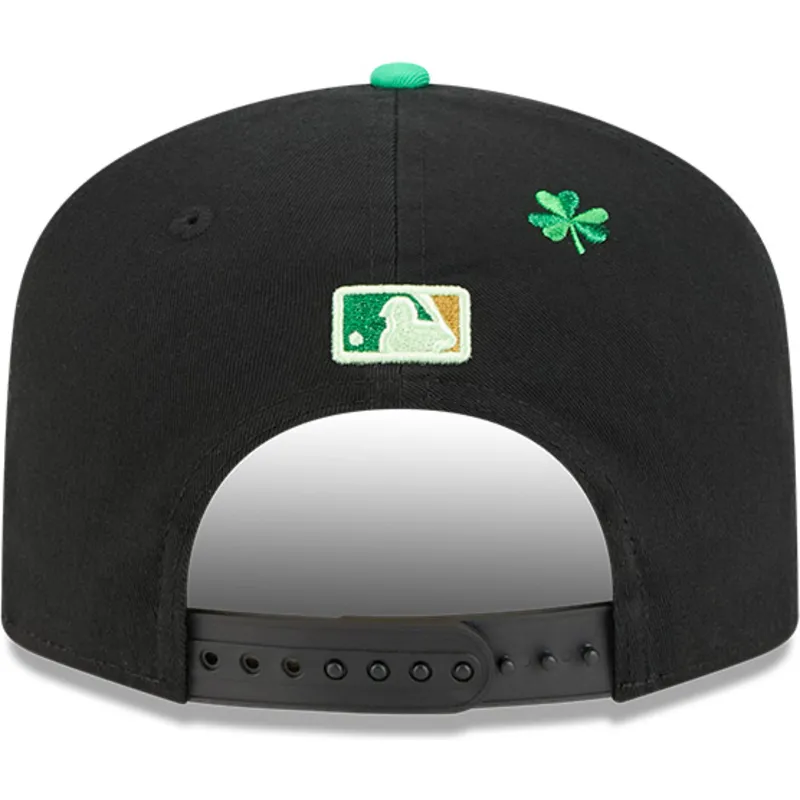 casquette-courbee-noire-snapback-19twenty-saint-patrick-s-day-los-angeles-dodgers-mlb-new-era