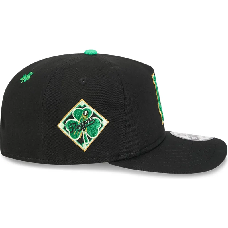 svart-kurvad-snapback-keps-19twenty-saint-patrick-s-day-los-angeles-dodgers-mlb-fran-new-era