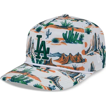 Böjd flerfärgad keps snapback 19TWENTY Printed Desert Los Angeles Dodgers MLB från New Era