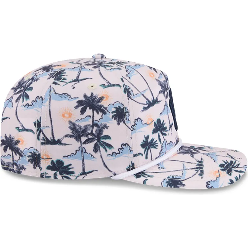 cappellino-curvo-multicolore-snapback-19twenty-printed-tropical-dei-new-york-yankees-mlb-di-new-era