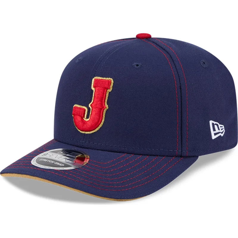new-era-curved-brim-9seventy-stretch-snap-japan-2026-world-baseball-classic-navy-blue-snapback-cap