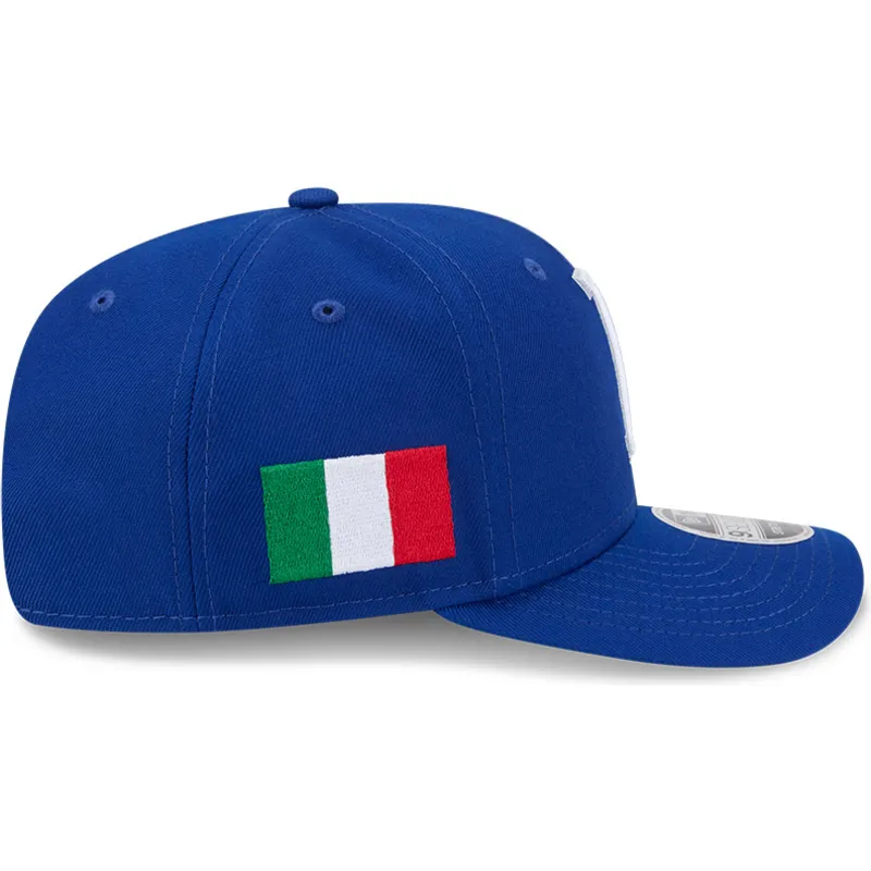 casquette-courbee-bleue-snapback-9seventy-stretch-snap-italy-2026-world-baseball-classic-new-era
