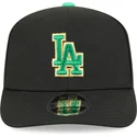 svart-kurvad-keps-snapback-9seventy-stretch-snap-saint-patrick-s-day-los-angeles-dodgers-mlb-fran-new-era