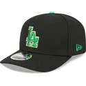 casquette-courbee-noire-snapback-9seventy-stretch-snap-saint-patrick-s-day-los-angeles-dodgers-mlb-new-era