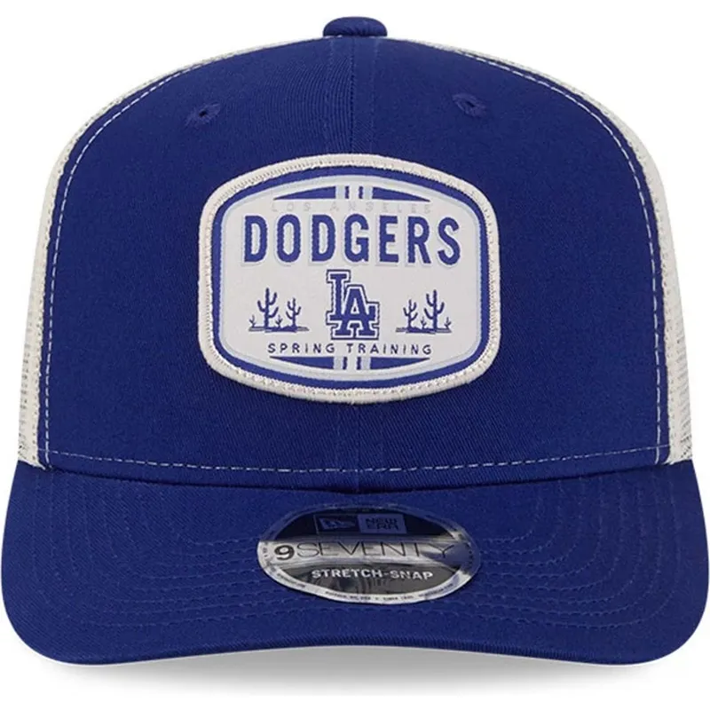 cappellino-trucker-blu-9seventy-stretch-snap-patch-dei-los-angeles-dodgers-mlb-di-new-era