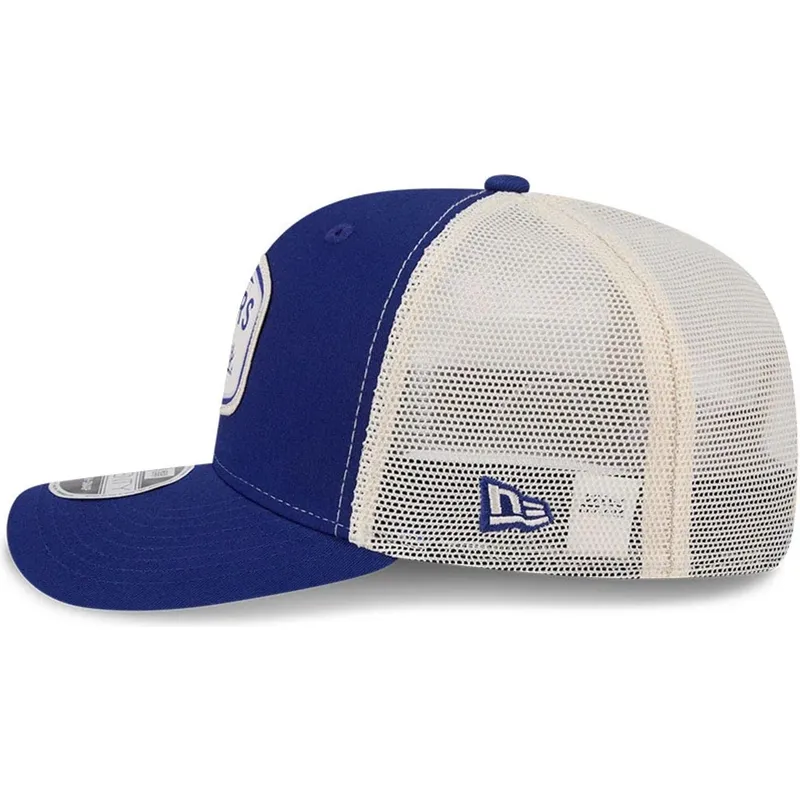 casquette-trucker-bleue-9seventy-stretch-snap-patch-los-angeles-dodgers-mlb-new-era