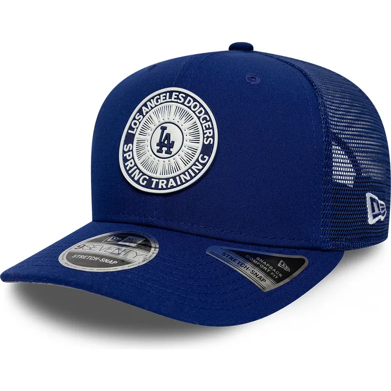 epci-curbata-albastru-snapback-9seventy-stretch-snap-circle-spring-training-de-los-angeles-dodgers-mlb-de-new-era