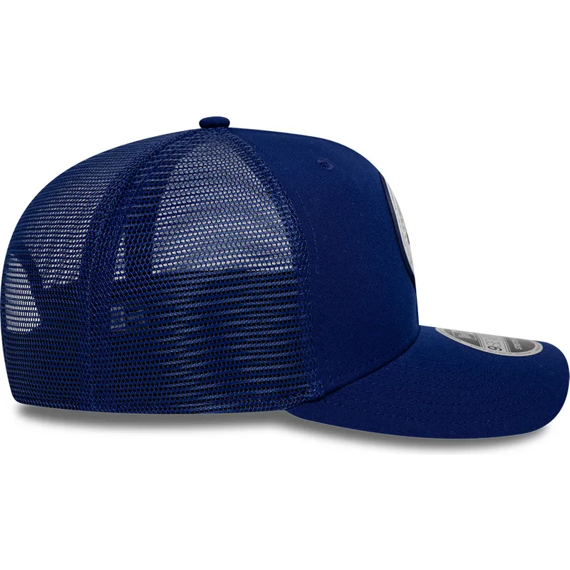 casquette-trucker-bleue-9seventy-stretch-snap-circle-spring-training-los-angeles-dodgers-mlb-new-era