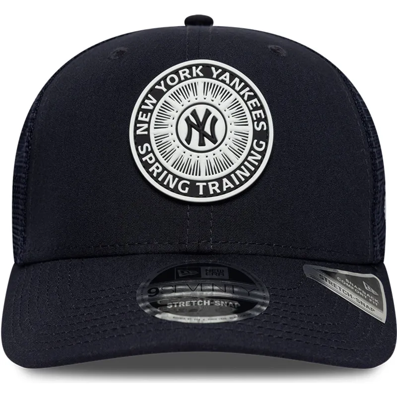new-era-9seventy-stretch-snap-circle-spring-training-new-york-yankees-mlb-navy-blue-trucker-hat