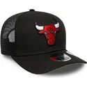 cappellino-trucker-nero-9seventy-stretch-snap-eg-dei-chicago-bulls-nba-di-new-era