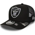 schwarze-trucker-kappe-9seventy-stretch-snap-eg-der-las-vegas-raiders-nhl-von-new-era