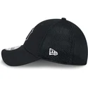 schwarze-angepasste-trucker-kappe-mit-schwarzem-logo-39thirty-evergreen-neo-der-new-york-yankees-mlb-von-new-era