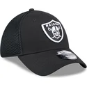 gorra-trucker-negra-ajustada-39thirty-evergreen-neo-de-las-vegas-raiders-nfl-de-new-era