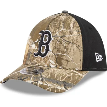 Șepci curbată camuflaj fitted 39THIRTY M-Crown A Frame Realtree de Boston Red Sox MLB de New Era