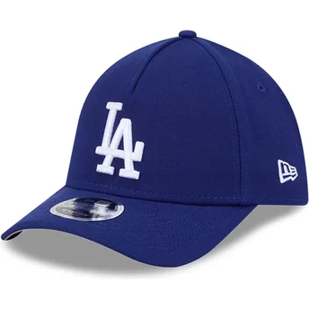 Cappellino curvo blu regolabile 39THIRTY M-Crown A Frame dei Los Angeles Dodgers MLB di New Era