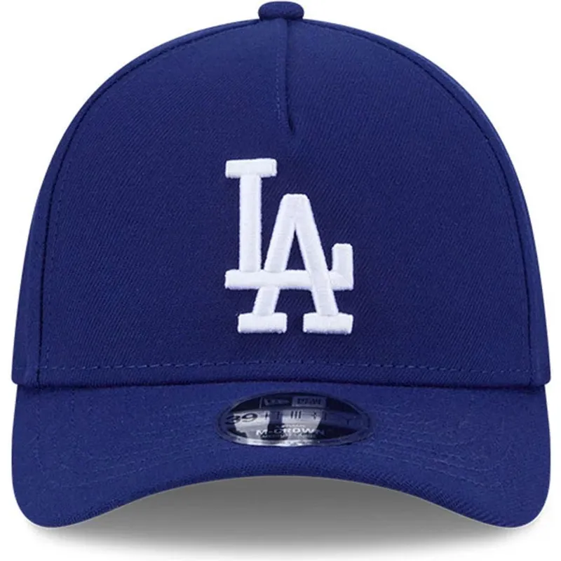 cappellino-curvo-blu-regolabile-39thirty-m-crown-a-frame-dei-los-angeles-dodgers-mlb-di-new-era