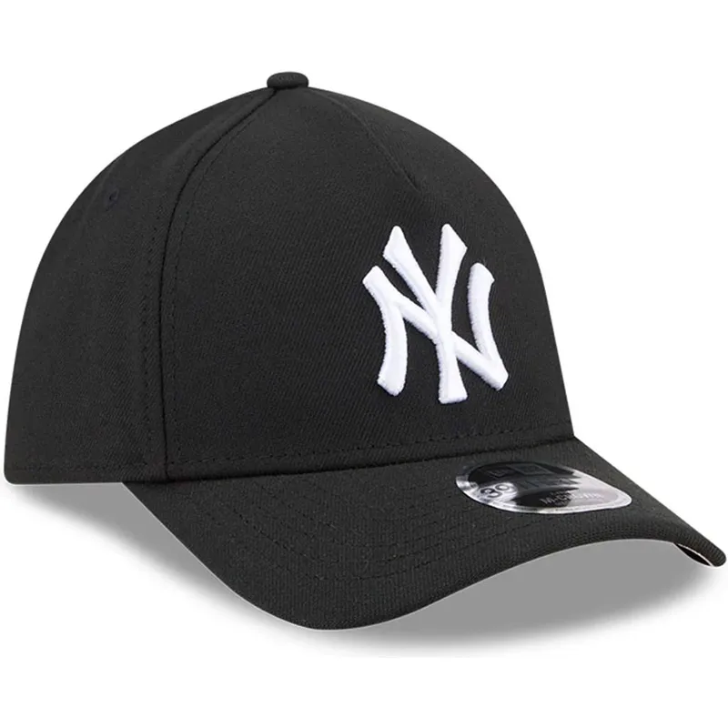 cappellino-curvo-nero-regolabile-39thirty-m-crown-a-frame-dei-new-york-yankees-mlb-di-new-era