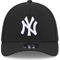 casquette-courbee-noire-ajustee-39thirty-m-crown-a-frame-new-york-yankees-mlb-new-era