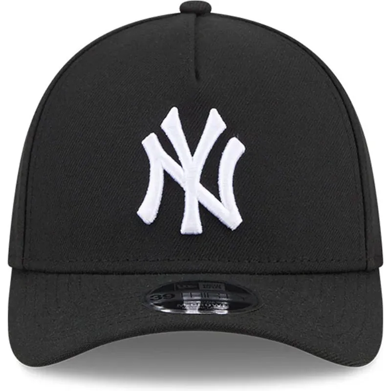 schwarze-gebogene-verstellbare-kappe-39thirty-m-crown-a-frame-der-new-york-yankees-mlb-von-new-era