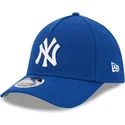 casquette-courbee-bleue-ajustee-39thirty-m-crown-a-frame-new-york-yankees-mlb-new-era