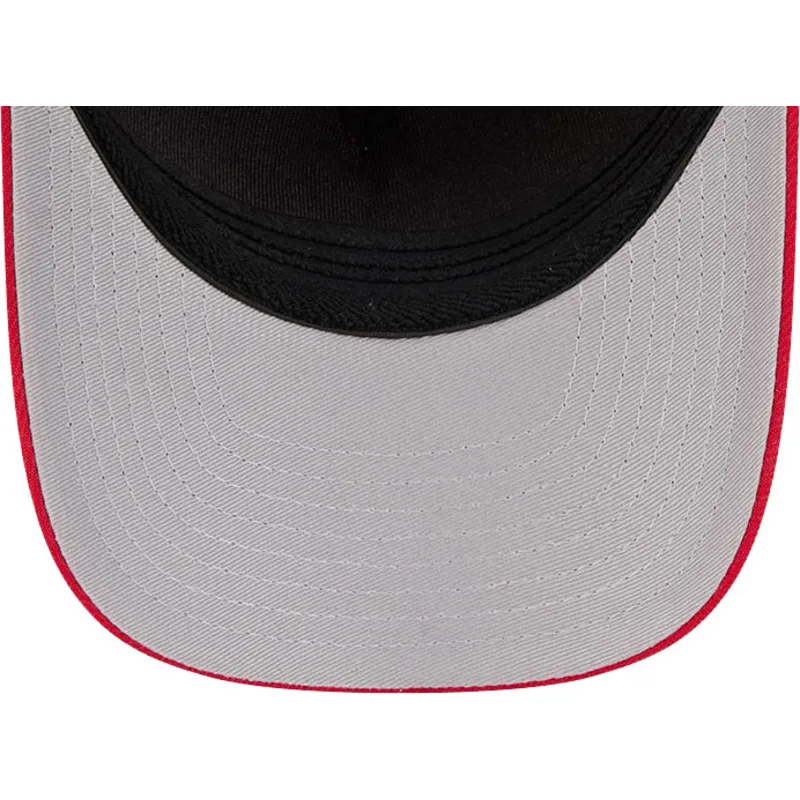 rote-gebogene-verstellbare-kappe-39thirty-m-crown-a-frame-von-new-york-yankees-mlb-von-new-era