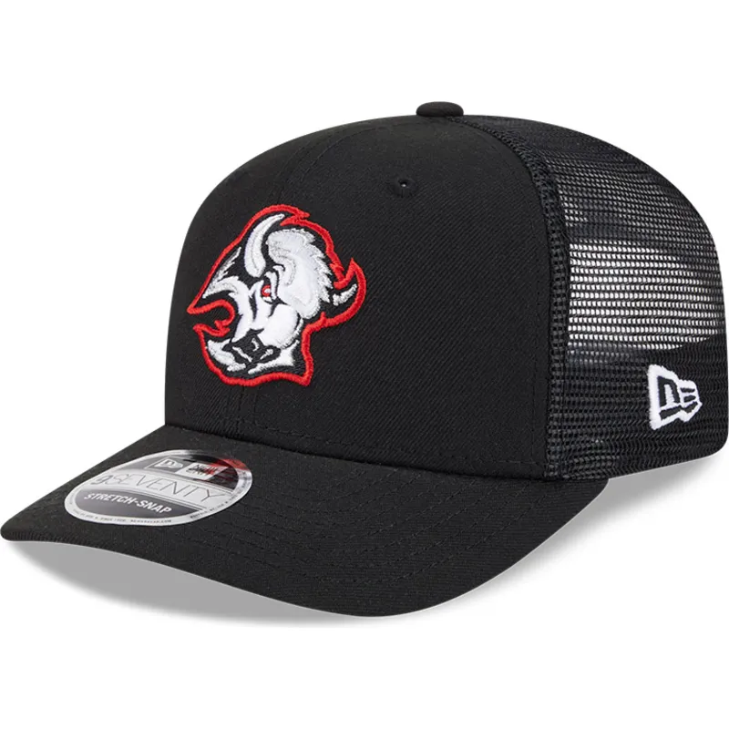 gorra-trucker-negra-9seventy-stretch-snap-evergreen-de-buffalo-sabres-nhl-de-new-era