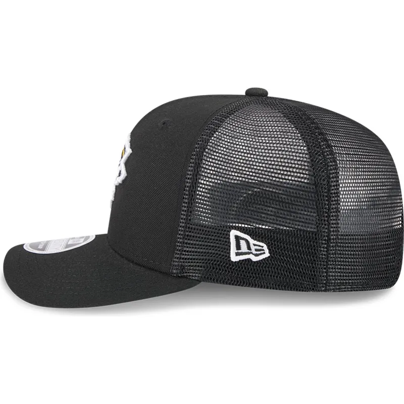 cappellino-trucker-nero-9seventy-stretch-snap-evergreen-dei-pittsburgh-penguins-nhl-di-new-era