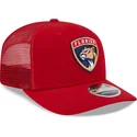 gorra-trucker-roja-9seventy-stretch-snap-evergreen-de-florida-panthers-nhl-de-new-era