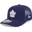 granatowa-czapka-trucker-9seventy-stretch-snap-evergreen-toronto-maple-leafs-nhl-new-era