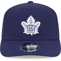 morkbla-trucker-keps-9seventy-stretch-snap-evergreen-toronto-maple-leafs-nhl-fran-new-era