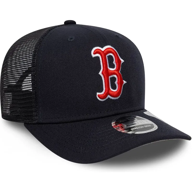 gorra-trucker-azul-marino-9seventy-stretch-snap-evergreen-de-boston-red-sox-mlb-de-new-era