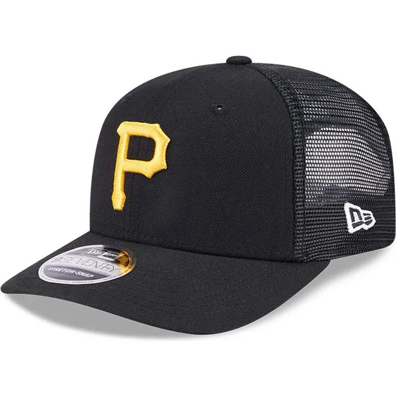 epci-curbata-negru-snapback-9seventy-stretch-snap-evergreen-de-pittsburgh-pirates-mlb-de-new-era