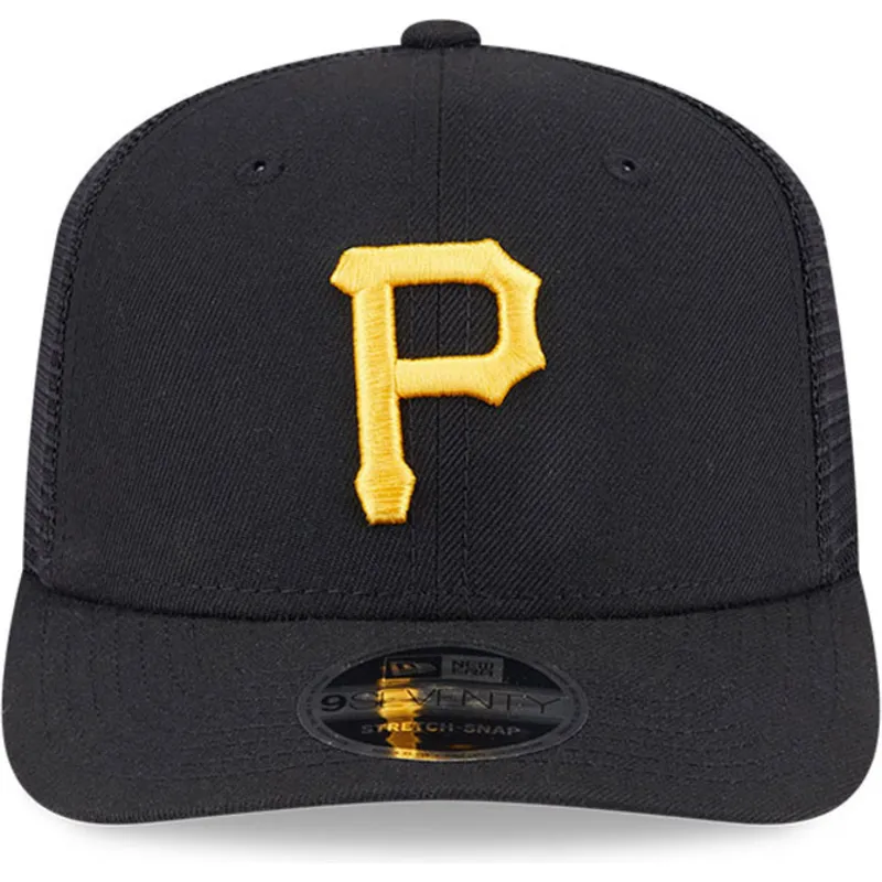 epci-curbata-negru-snapback-9seventy-stretch-snap-evergreen-de-pittsburgh-pirates-mlb-de-new-era