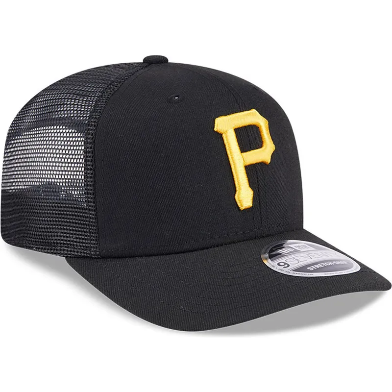 czapka-trucker-czarna-9seventy-stretch-snap-evergreen-pittsburgh-pirates-mlb-new-era