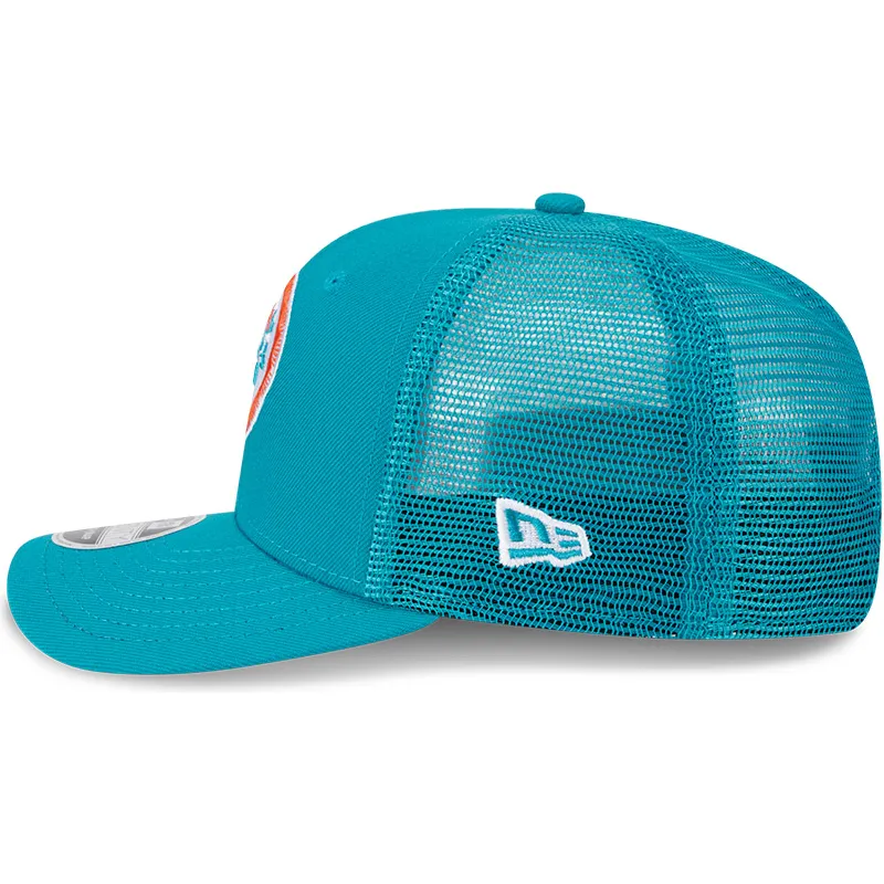 epci-curbata-albastru-snapback-9seventy-stretch-snap-evergreen-helmet-de-miami-dolphins-nfl-de-new-era