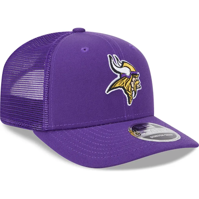 cappellino-trucker-viola-9seventy-stretch-snap-evergreen-dei-minnesota-vikings-nfl-di-new-era