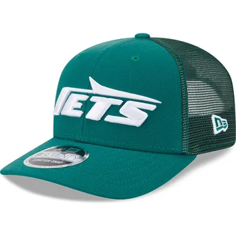 Czapka trucker zielona 9SEVENTY Stretch Snap Evergreen New York Jets NFL New Era