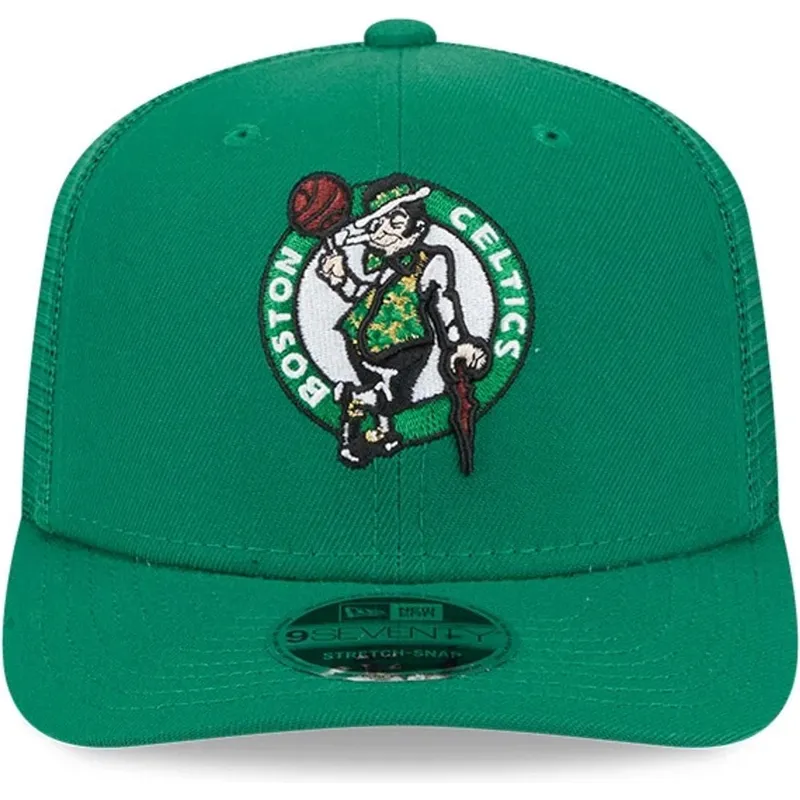 gron-trucker-keps-9seventy-stretch-snap-evergreen-boston-celtics-nba-fran-new-era