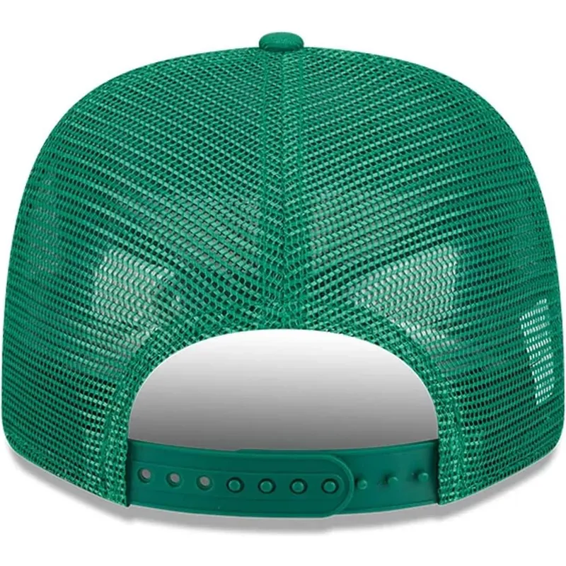 cappellino-trucker-verde-9seventy-stretch-snap-evergreen-dei-boston-celtics-nba-di-new-era
